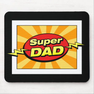 Mousepad Tapete do rato super do pai