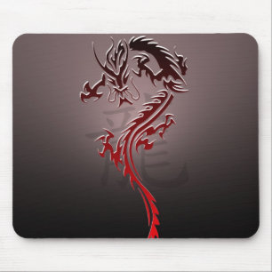 Mousepad tapete do rato tribal do dragão