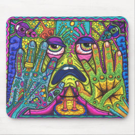 Mousepad Tapete do rato Trippy