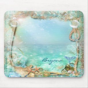 Mousepad Tapete do rato tropical Enchanted elegante da
