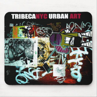 Mousepad Tapete do rato urbano da arte de Tribeca NYC