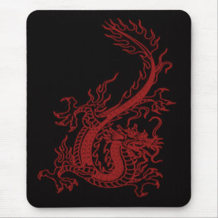 Mousepad Tapete do rato vermelho de Glaurung do dragão