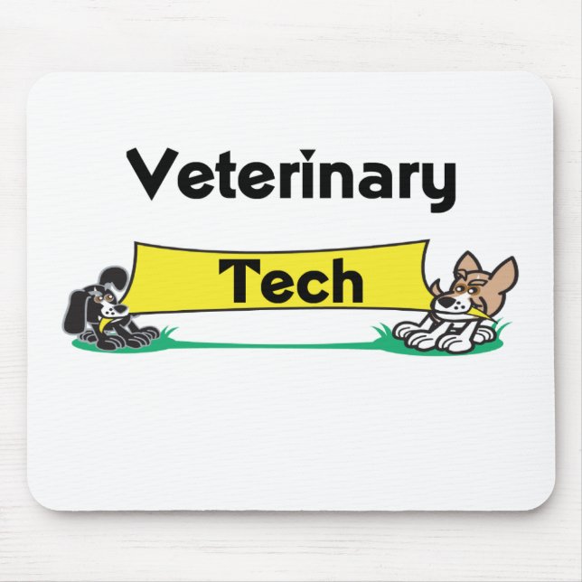 Mousepad Tapete do rato veterinário do técnico (Frente)