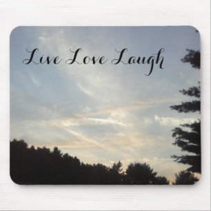 Mousepad tapete do rato vivo do riso do amor