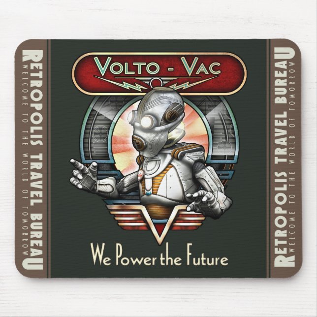 Mousepad Tapete do rato Volto-VAC (Frente)
