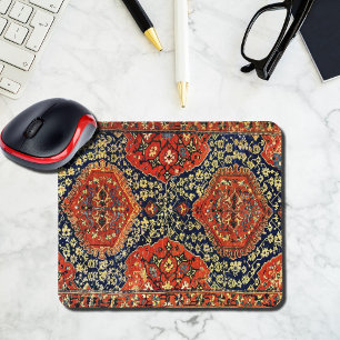Mousepad Tapete oriental no &orange azul