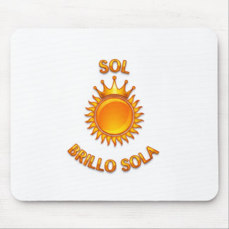 Mousepad Tapete para Ratón con Logo Sol Brillo Sola | Mouse