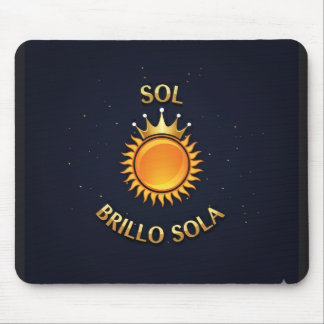 Mousepad Tapete para Ratón con Logo Sol Brillo Sola | Mouse