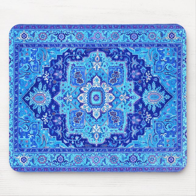 Mousepad TAPETE PERSA - azul (Frente)