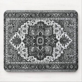 Mousepad TAPETE PERSA - preto & branco
