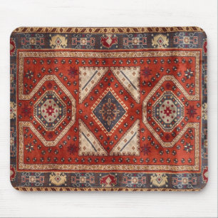 Mousepad Tapete Persa Turco Oriental Vermelho