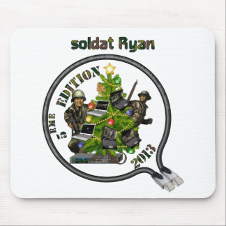 Mousepad Tapete rato LAN de Natal soldado Ryan