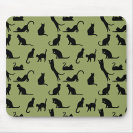 Mousepad Tapetes de Rato com Gatos Brincalhões