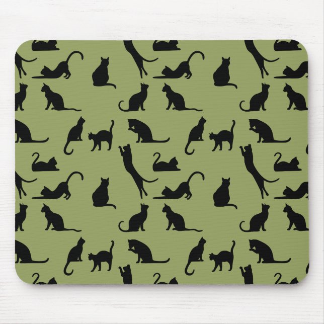 Mousepad Tapetes de Rato com Gatos Brincalhões (Frente)