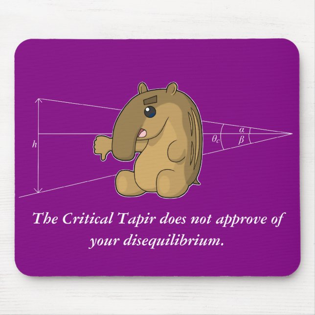 Mousepad Tapir Crítico - Geologia Estrutural (Frente)