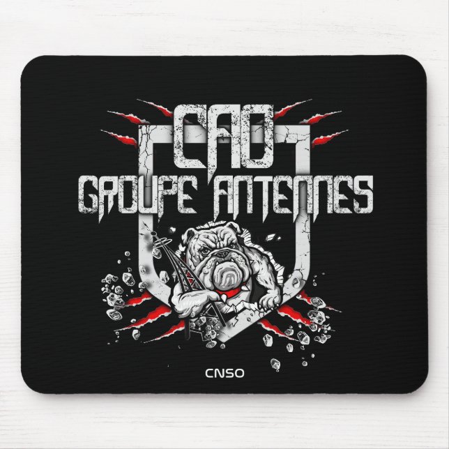 MOUSEPAD TAPIS DE SOURIS ANTENNES (Frente)