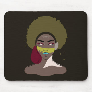 Mousepad Tapis de souris "Black Magic Girl"