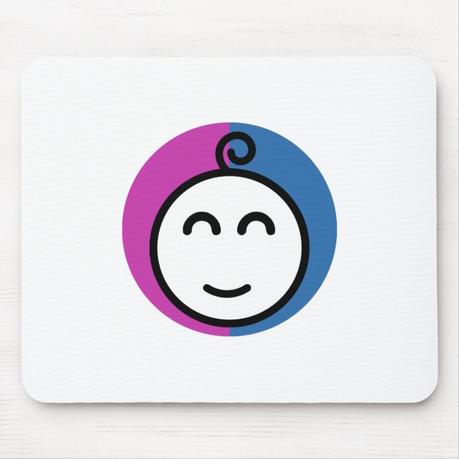 Mousepad Tapis de souris (Blanc) (Frente)