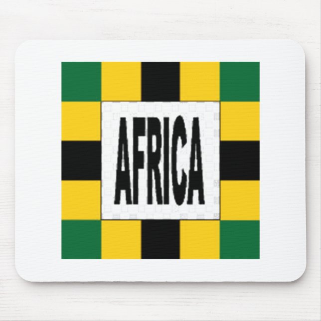 Mousepad Tapis de souris  DESIGN  AFRICA (Frente)