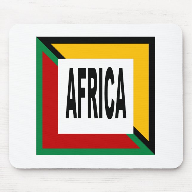 Mousepad Tapis de souris  DESIGN  AFRICA (Frente)