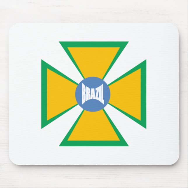 Mousepad Tapis de souris  DESIGN  BRAZIL (Frente)