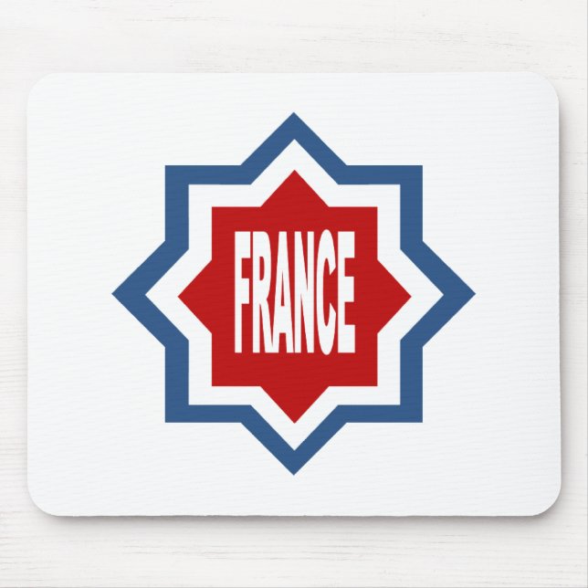 Mousepad Tapis de souris  ETOILE  FRANCE (Frente)