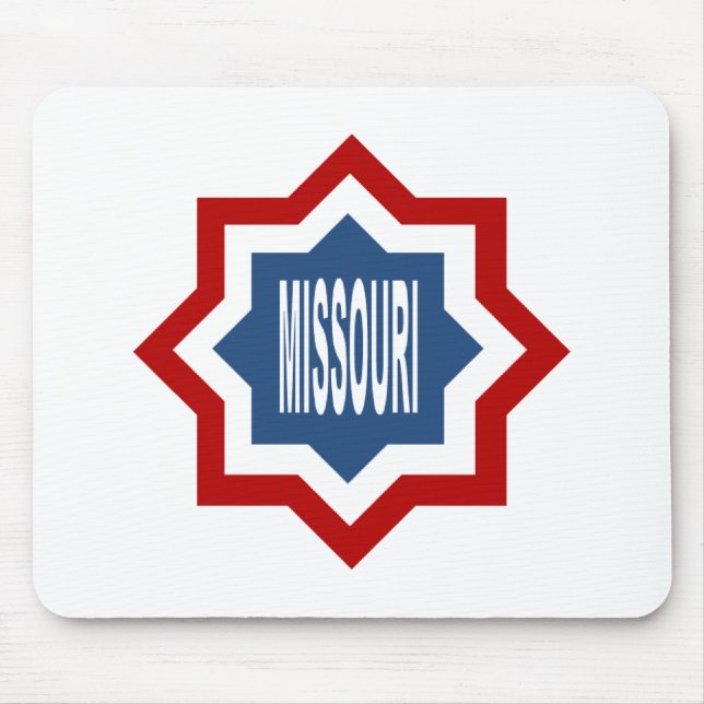 Mousepad Tapis de souris  ETOILE  MISSOURI (Frente)