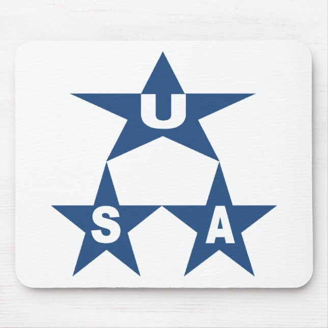 Mousepad Tapis de souris ETOILES USA (Frente)