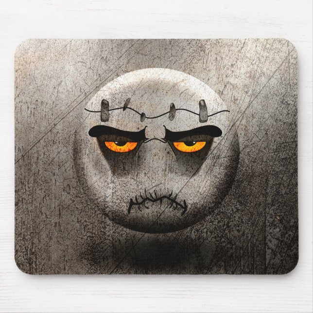 Mousepad Tapis De Souris Frankenmoji Rétro (Frente)