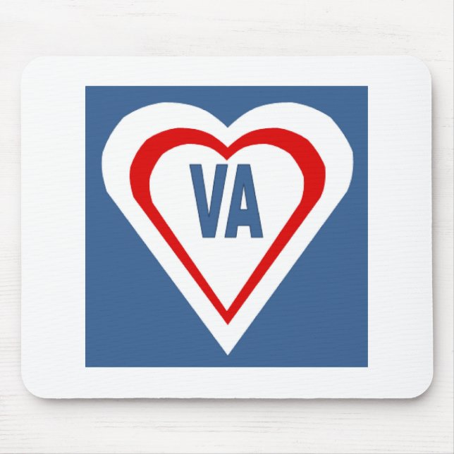 Mousepad Tapis de souris  LOVE VIRGINIA (Frente)