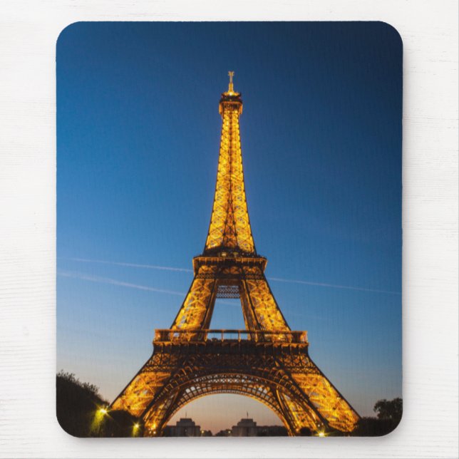 Mousepad Tapis de souris Paris - Tour Eiffel #2 (Frente)