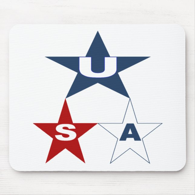 Mousepad Tapis de souris  Pattern  USA (Frente)