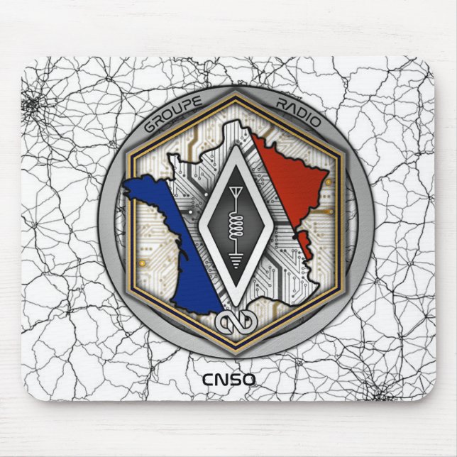 MOUSEPAD TAPIS DE SOURIS RADIO 2025 (Frente)