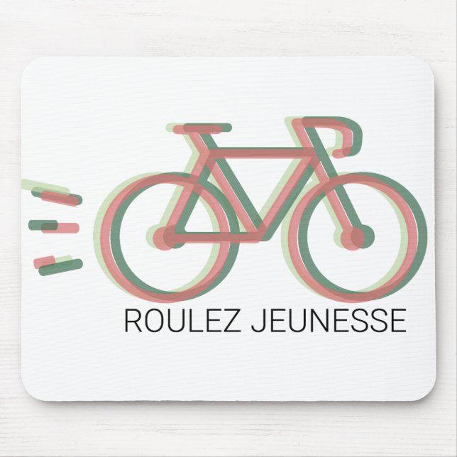 Mousepad Tapis de souris Roulez Jeunesse (Frente)