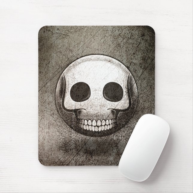 Mousepad Tapis De Souris Skullmoji Vintage (Com mouse)