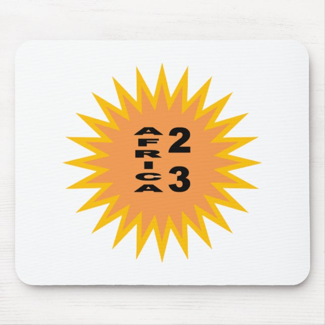 Mousepad Tapis de souris  SOLEIL  AFRICA (Frente)