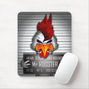 Mousepad Tapis De Souris Sr. Rooster