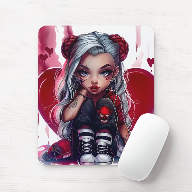 Mousepad Tapis Sourie Atmosphere Melancholic 1 (Com mouse)