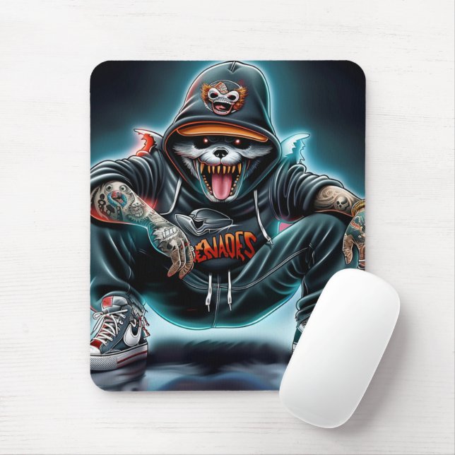 Mousepad Tapis Sourie Série 1 Rap (Com mouse)