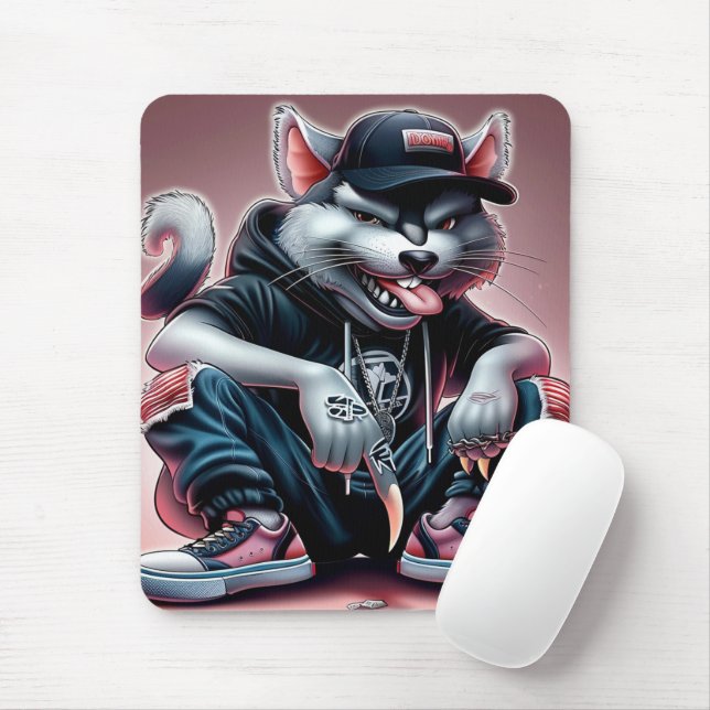Mousepad Tapis Sourie Série 2-6 (Com mouse)