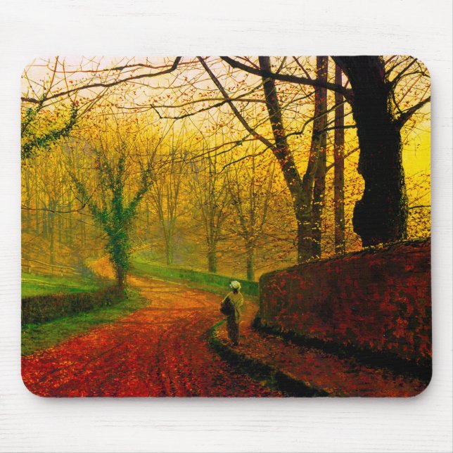 Mousepad Tarde de novembro Stapleton Park Grimshaw (Frente)
