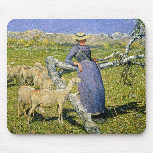 Mousepad Tarde nos cumes, 1892 (óleo em canvas) (Frente)