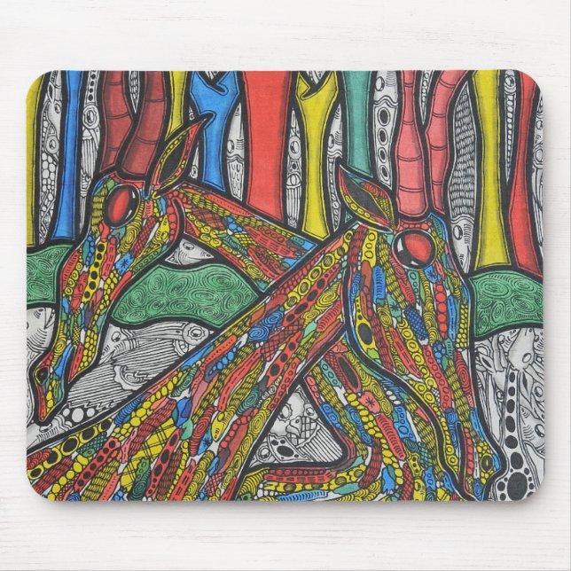 Mousepad Tarde preguiçosa (Frente)