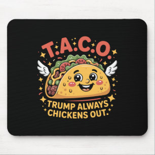 Mousepad Tarifas Engraçadas Meme Sarcástico Taco Trump Semp