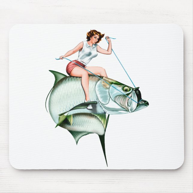 Mousepad Tarpon Rider (Frente)