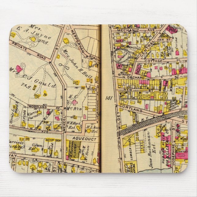 Mousepad Tarrytown, Nova York 7 (Frente)