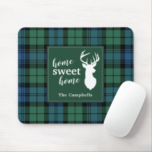 Mousepad Tartan de Natal Clan Campbell Xadrez Personalizado