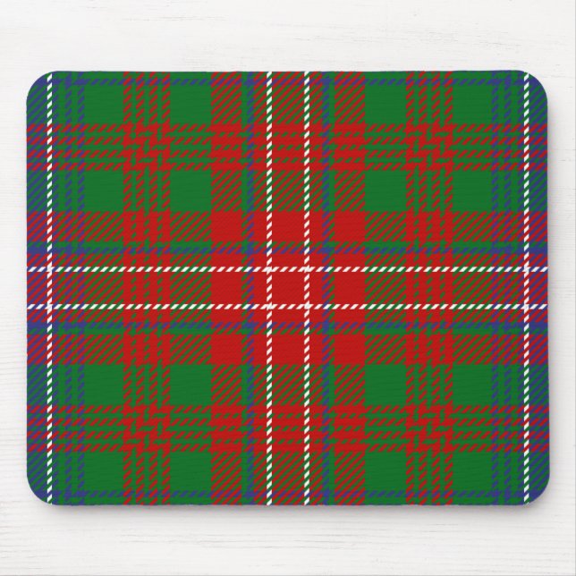 Mousepad Tartan de Wilson do clã (Frente)