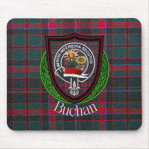 Tartan e Brasão do Clã Escocês Buchan 