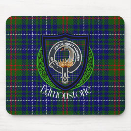 Mousepad Tartan e Brasão do Clã Escocês Edmonstone